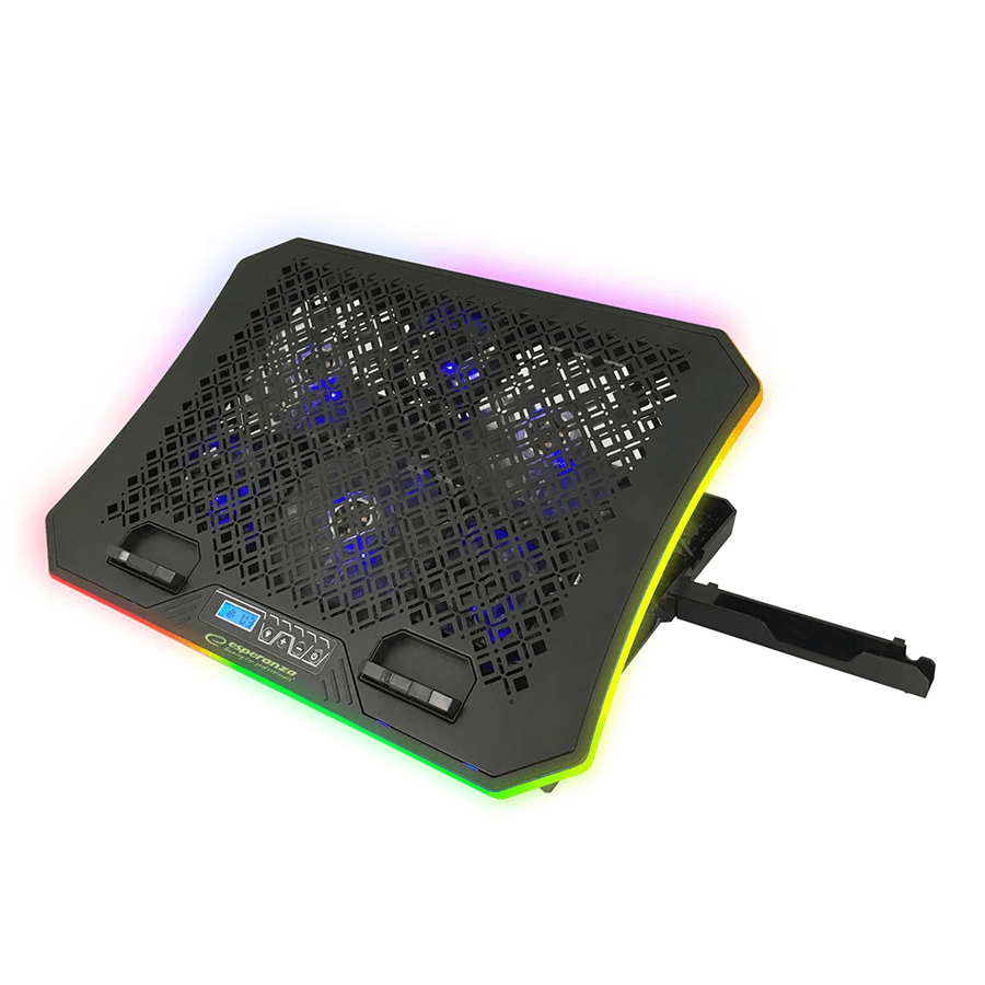 Esperanza postolje za notebook gaming RGB, GALERNE, sa držačem za telefon