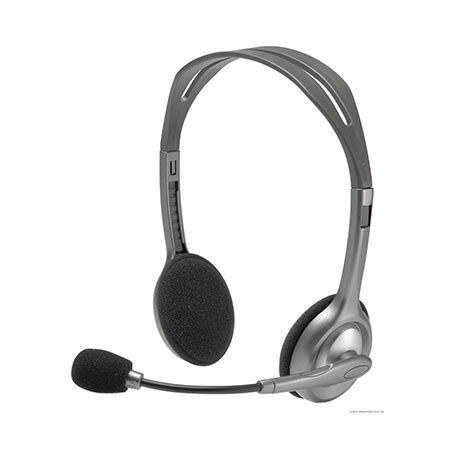 Logitech Slušalice sa mikrofonom H110, audio in-out 3,5mm, 981-000459, 981-000271