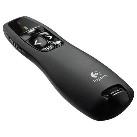 Logitech Prezenter  R400, wireless 2.4 GHz, domet 15 metara, 910-001357, 910-001356