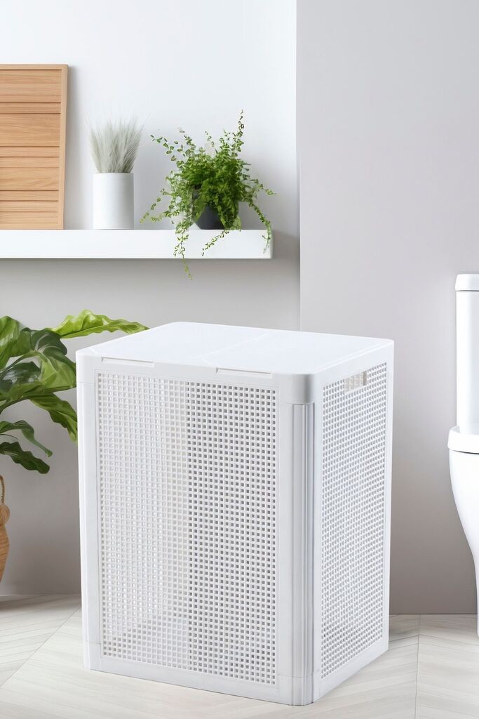 L'essentiel Maison korpa za veš SMRTDCS-2, 36,5x44x56 cm, bijela