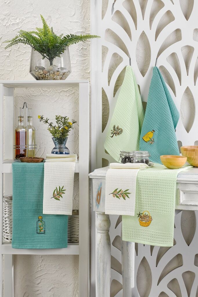 L'essentiel Maison Olive set kuhinjskih krpa, 6 komada, višebojni