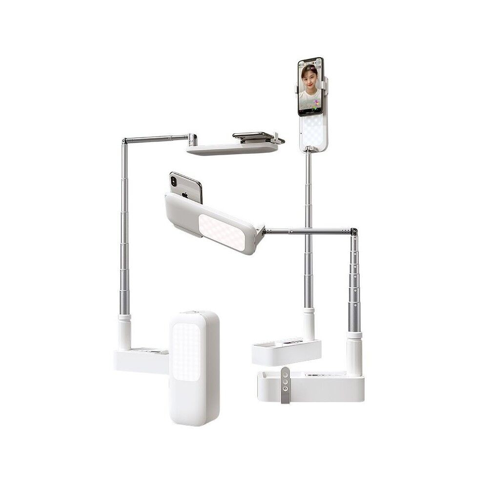 Usams Višenamijenski sklopivi držač telefona US-ZB209, Bijeli