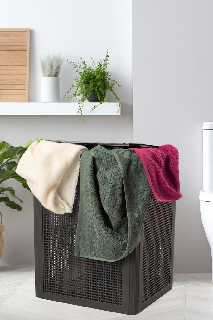 L'essentiel Maison korpa za rublje SMRTDCS-1, 36,5x44x56 cm, crna