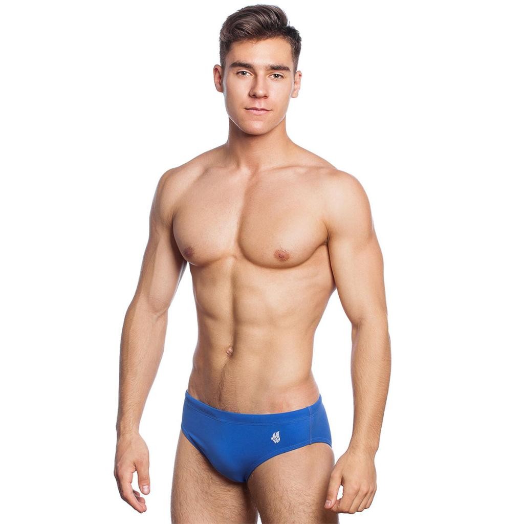 Mad Wave Muški kupaći Waterpolo Trunks, Plavi