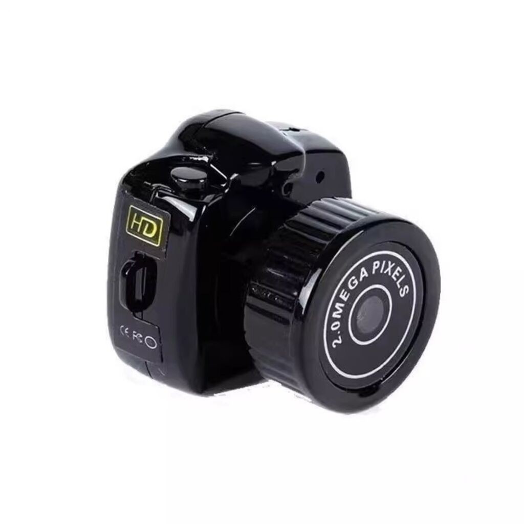 Giga Špijunska kamera Y2000, HD, Mini, Crna