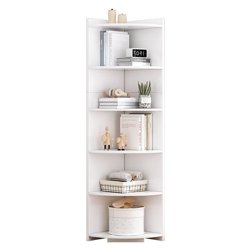 Giga Ugaona polica Verge, 180cm, Bijela