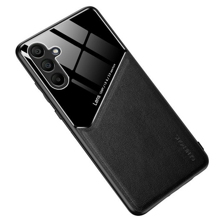 Maska za mobitel Samsung Galaxy A16 5G / A16 4G Leather Coated, Crna