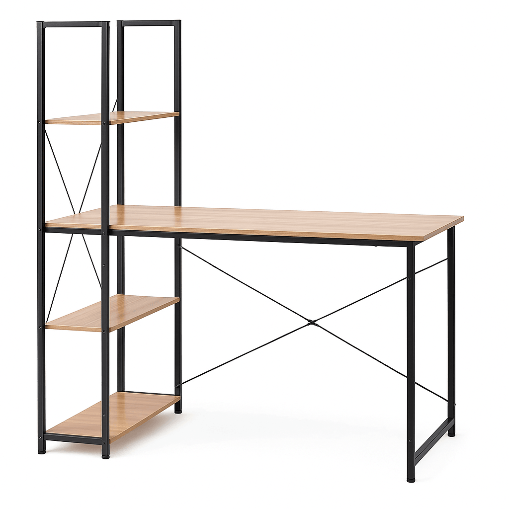 Giga Kancelarijski radni stol Stack, 122cm, Bež