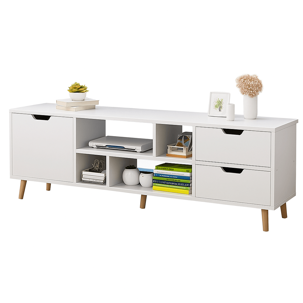 Giga TV komoda Canopia, 140cm, Bijela