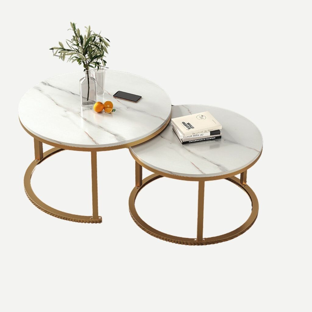 Giga Klub stol Egelev, 80x60cm, Zlatna boja