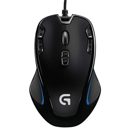 Logitech Gaming miš G300S G-HUB, Žičani, Crni
