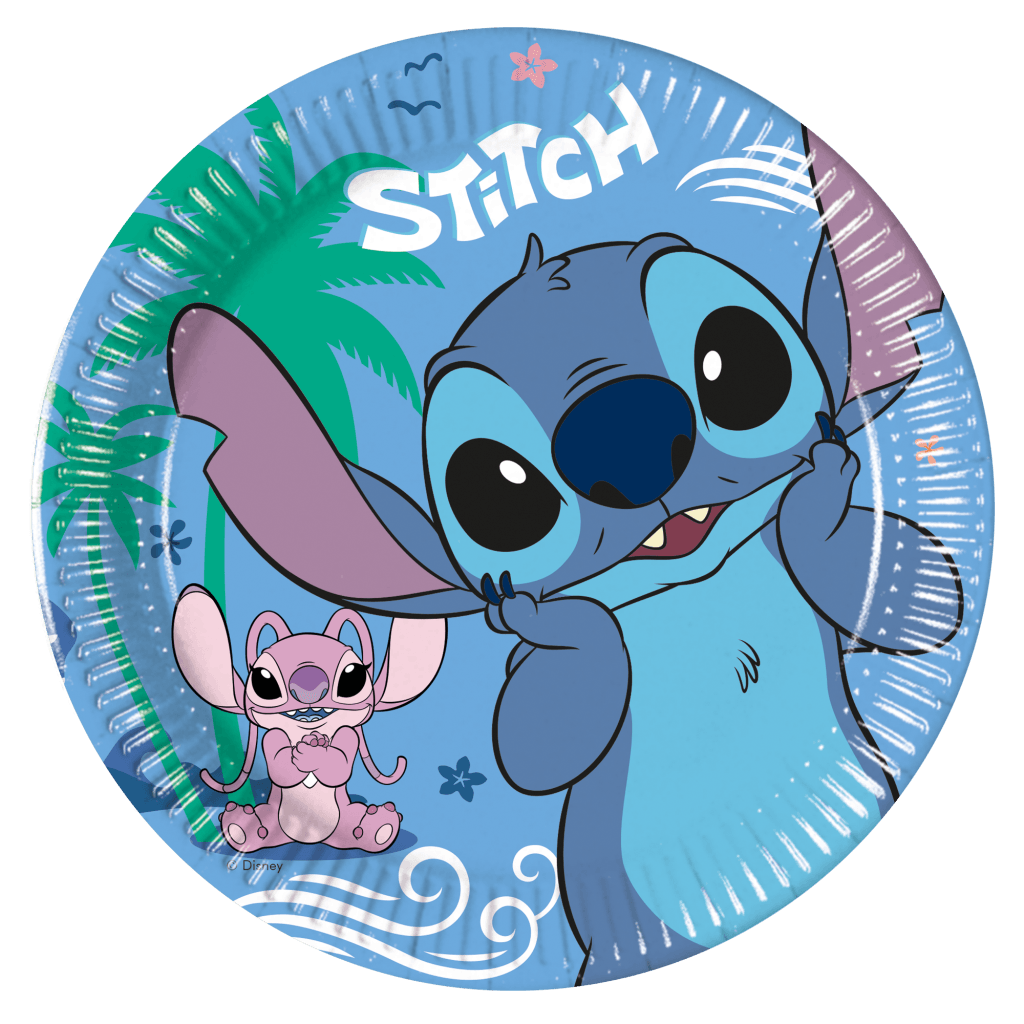 Papirni tanjiri Stitch&Angel 96938, 20 cm, 8 komada