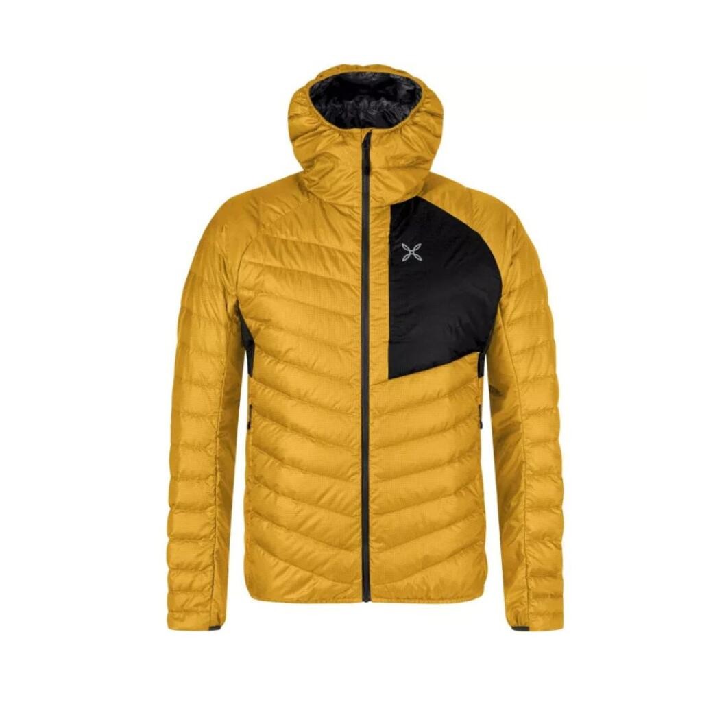 Montura Muška jakna za planinarenje Pure duvet, Žuta