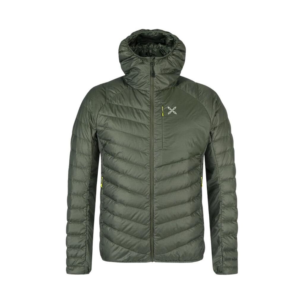 Montura Muška jakna za planinarenje Pure duvet, Maslina