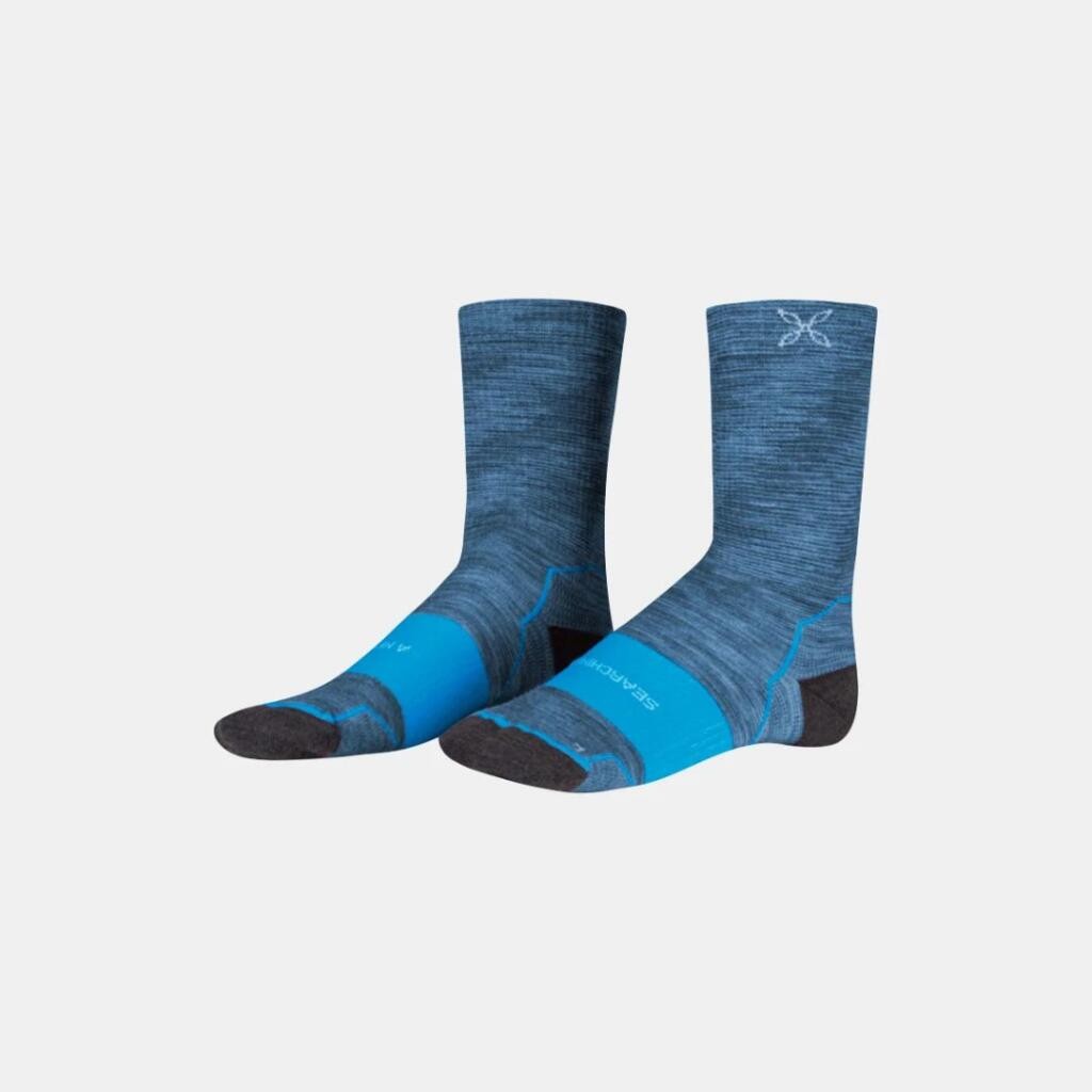 Montura Muške čarape za skijanje MID, Plave