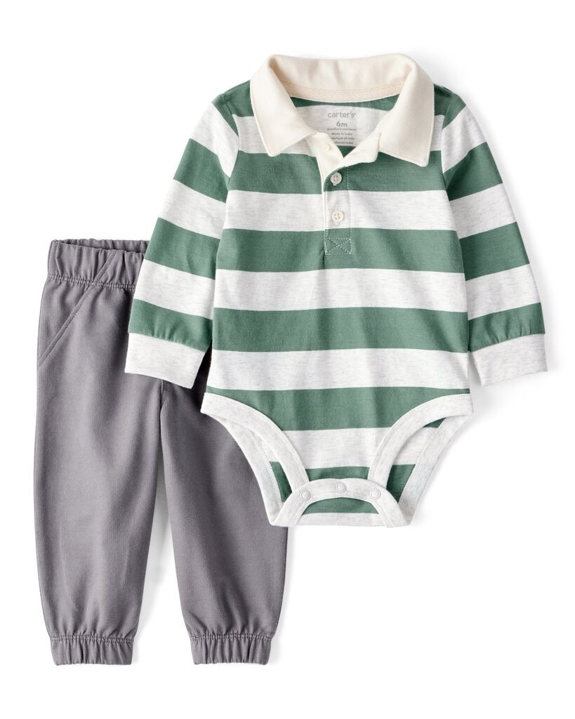 Carters Komplet za bebe, Bodi i Donji dio, 1T476010, Šareni