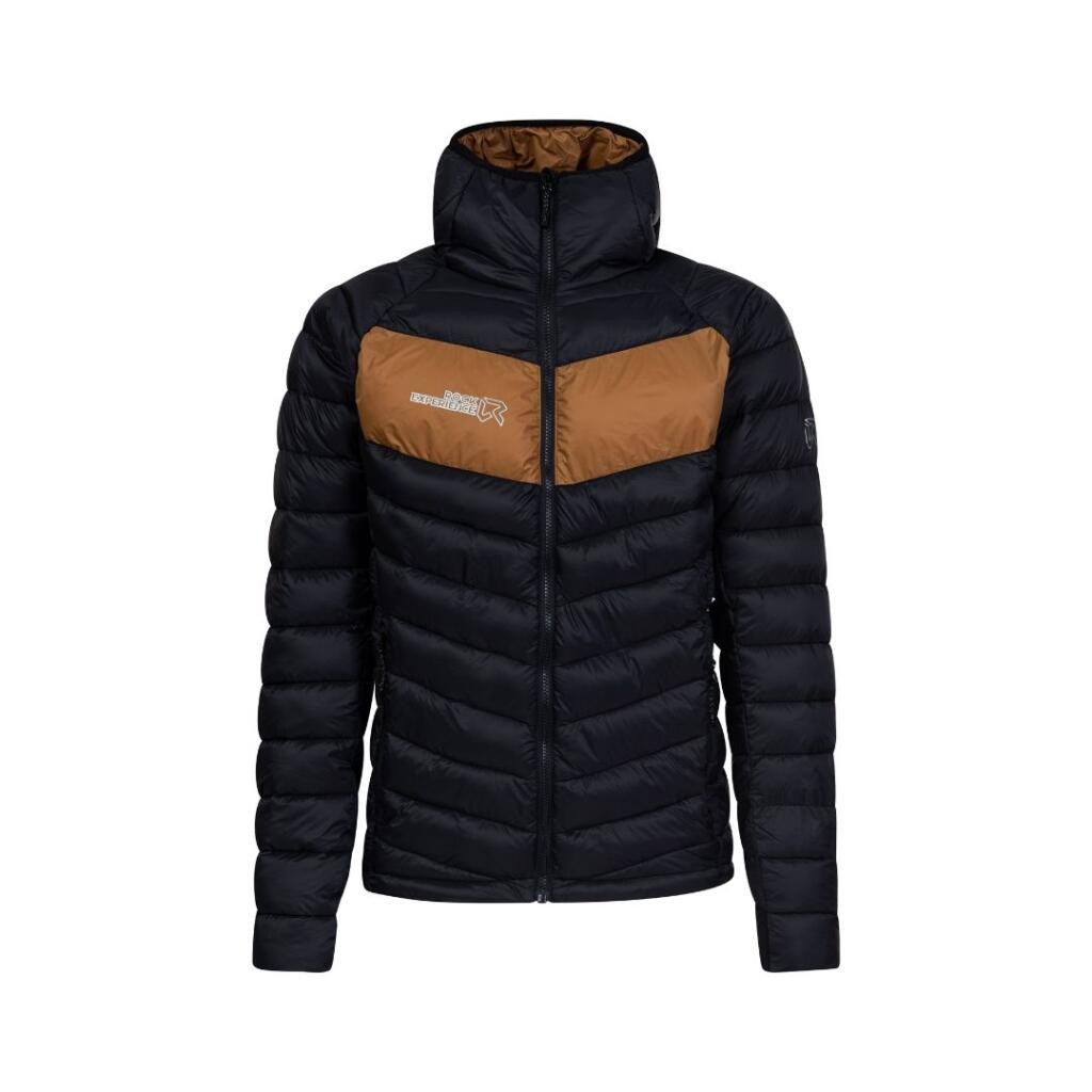 Rock Experience Muška jakna, Re.Tanana Padded M, Crno-smeđa