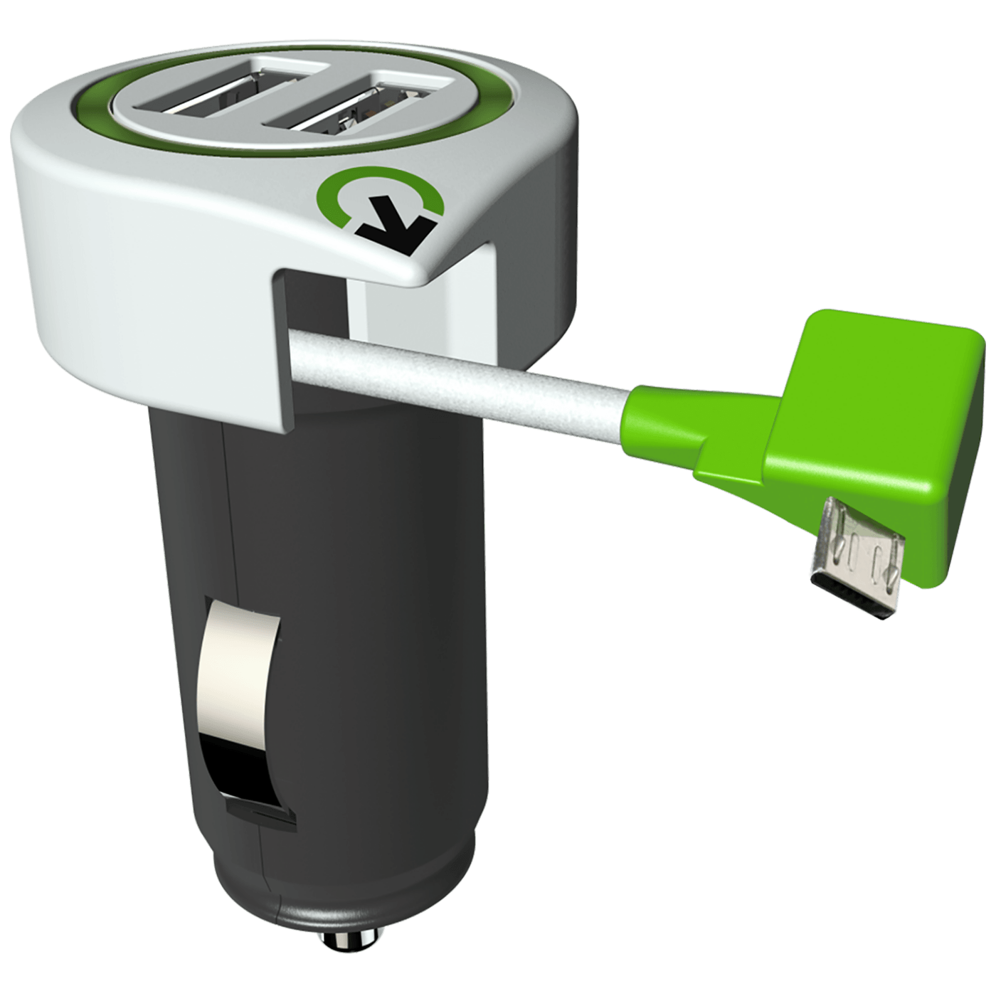 Q2Power, Auto punjač, Dual USB, 3.1A, microUSB, Triple USB Car Charger M