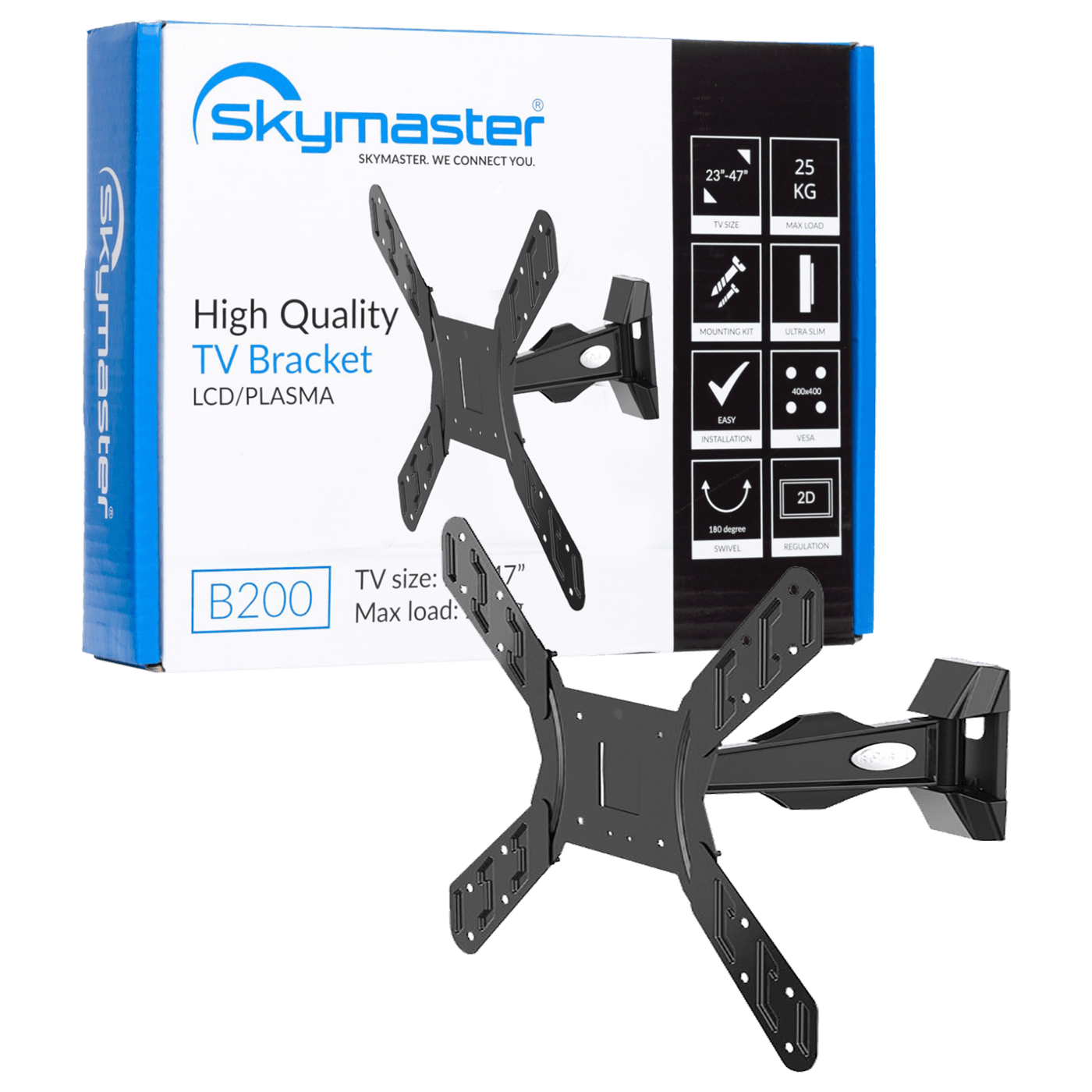 Skymaster, Nosač Za TV Prijemnike 14" - 47", 25 Kg, 2D, B200