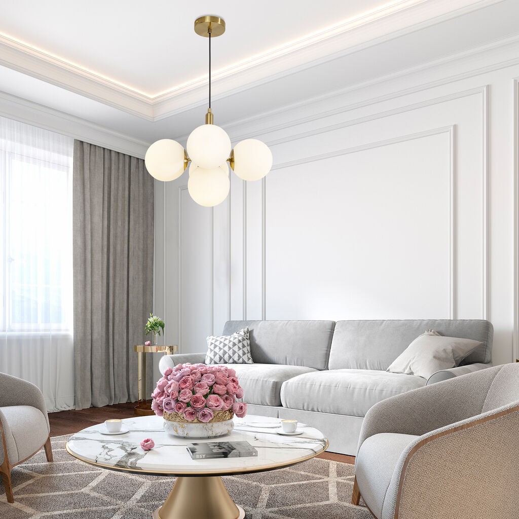 Mass Light Luster Taylor M011402, 5W, Zlatna boja