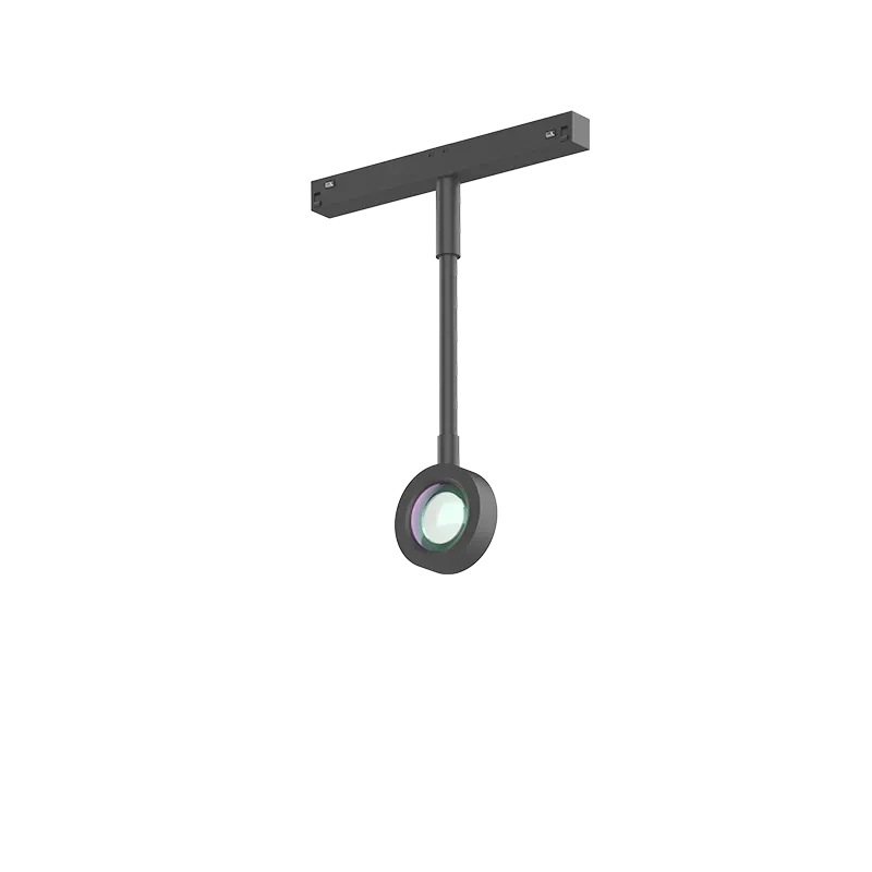 Colors Magnetna lampa, 3W, 1500K, 24-48V, Crna