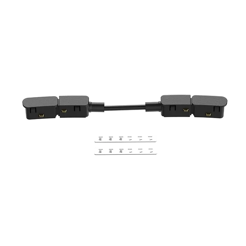 Colors Magnetna električna spojnica za magnetnu šinu, Široka, Crna