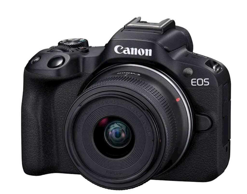 Canon Fotoaparat r50 + rfs18-45 s Objektiv