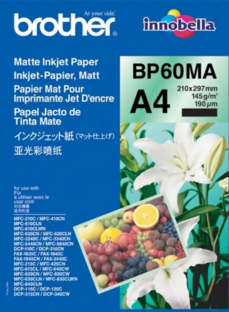 Brother Foto papir BP60MA