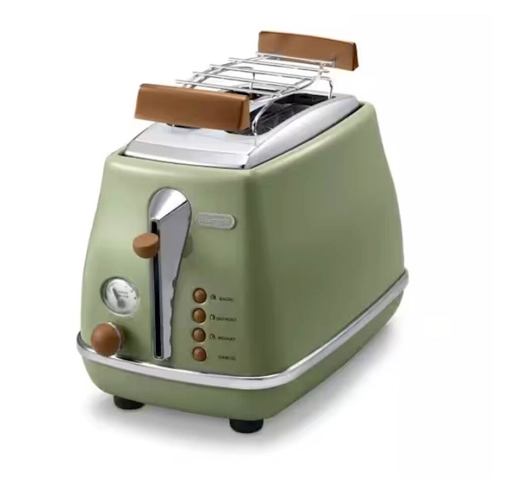 Delonghi Toster CTOV2103.GR, 900W, Maslina