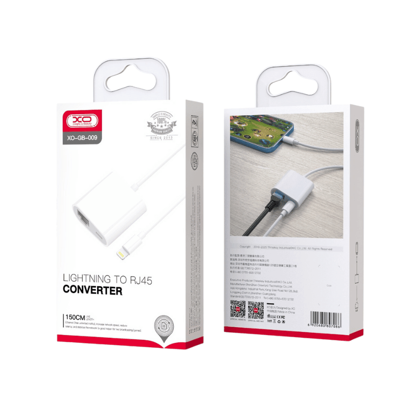 XO Adapter za mrežni kabl GB009, Tip-C, Bijeli