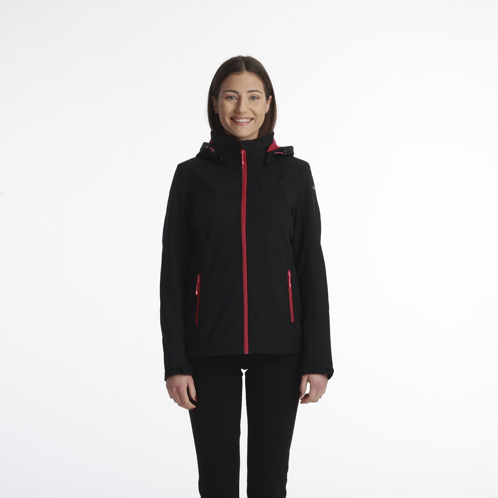 Icepeak ženska planinarska jakna Brenham, crna