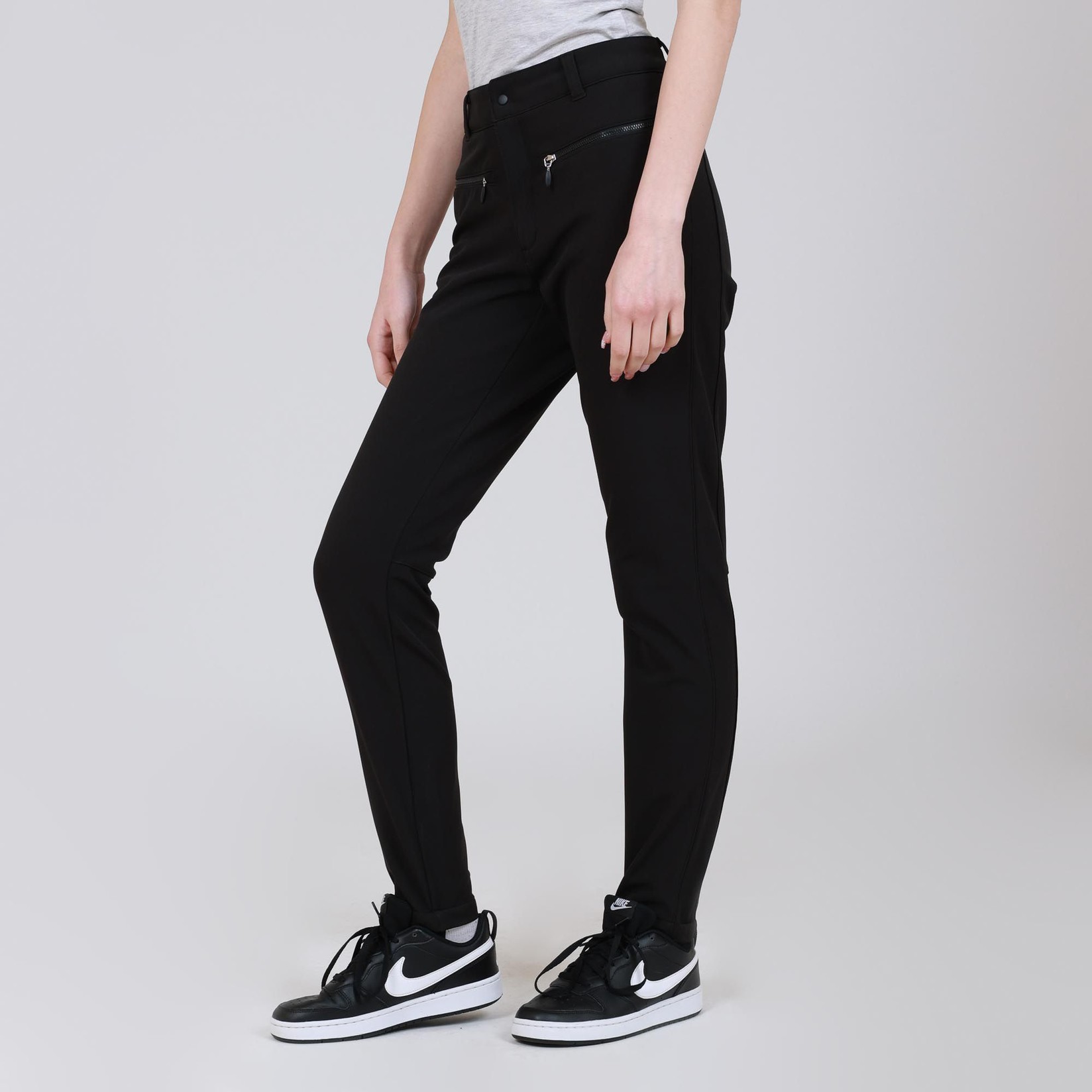 ICEPEAK Enigma W ženske skijaške pantalone - crne