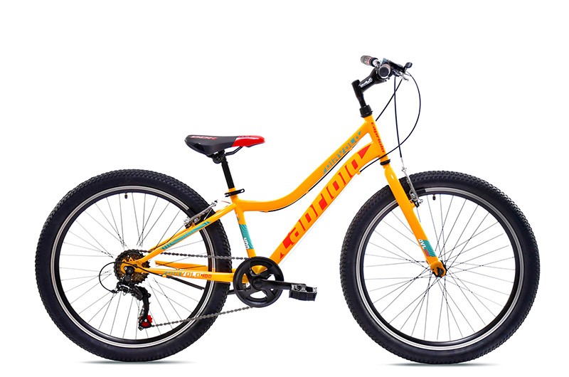 Capriolo Bicikl za dječake 24"/13" Diavolo 400, Žuti