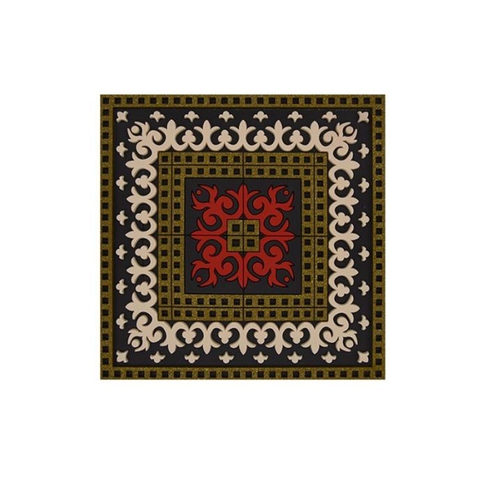 Images d'Orient Podmetač za čašu Sejjadeh Zen Red