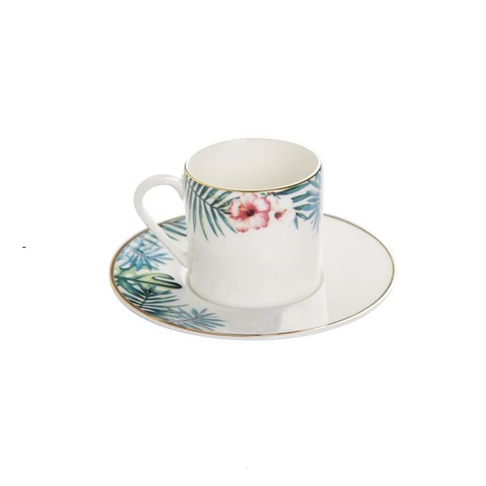 Porland Šoljica i tanjirić za kafu Exotic