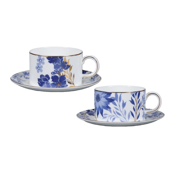 LKS Porculanska šoljica i tanjir Dalton, set 2 komada