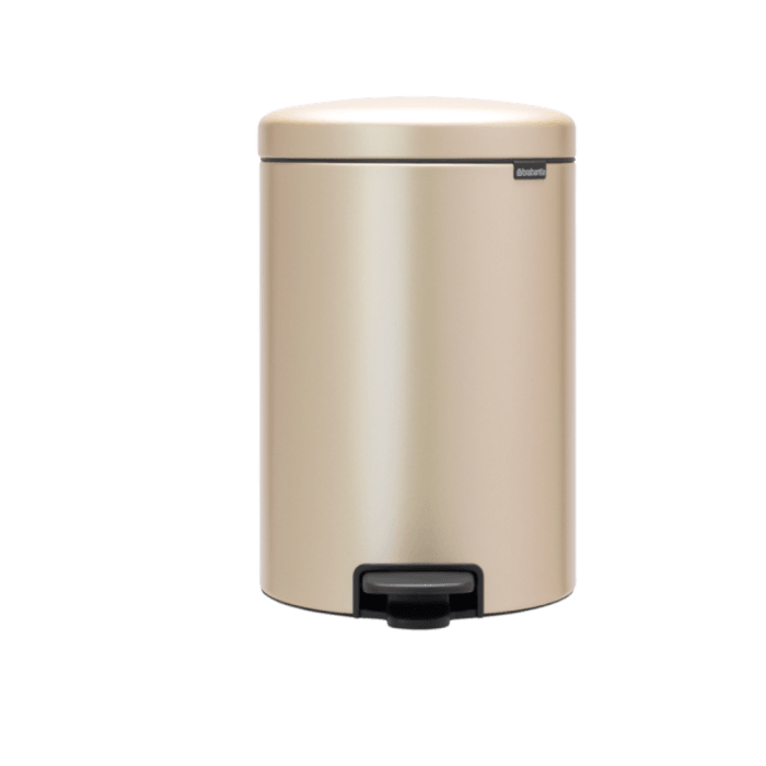 Brabantia Pedal kanta za smeće, 20 L, zlatne boje