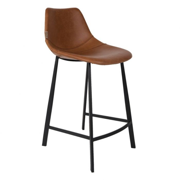 Zuiver Barska stolica Franky, smeđe boje