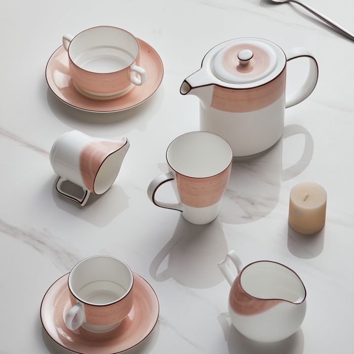 LKS Porculanski servis za ručavanje Lollipop, set od 24 komada