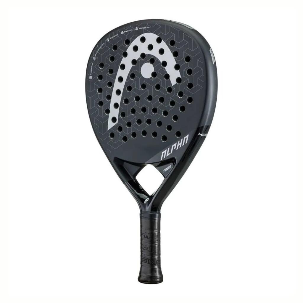 Head Reket za padel Graphene 360+ Alpha Tour, Crni