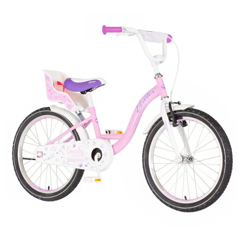 Visitor Dječiji bicikl Lovely Lil1, 20", Roze-bijeli