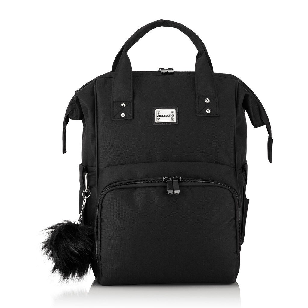 Aberto Design Anna Bebek torba za pelene, crna