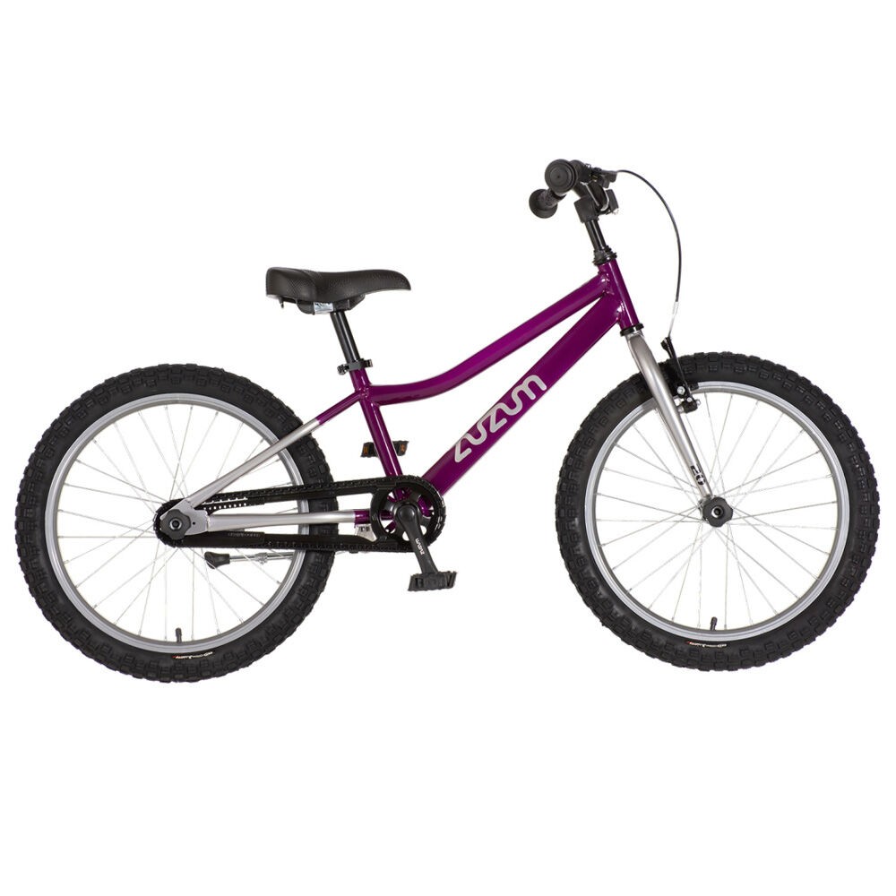 Zuzum Dječiji bicikl, 20", Ljubičasto-hrom