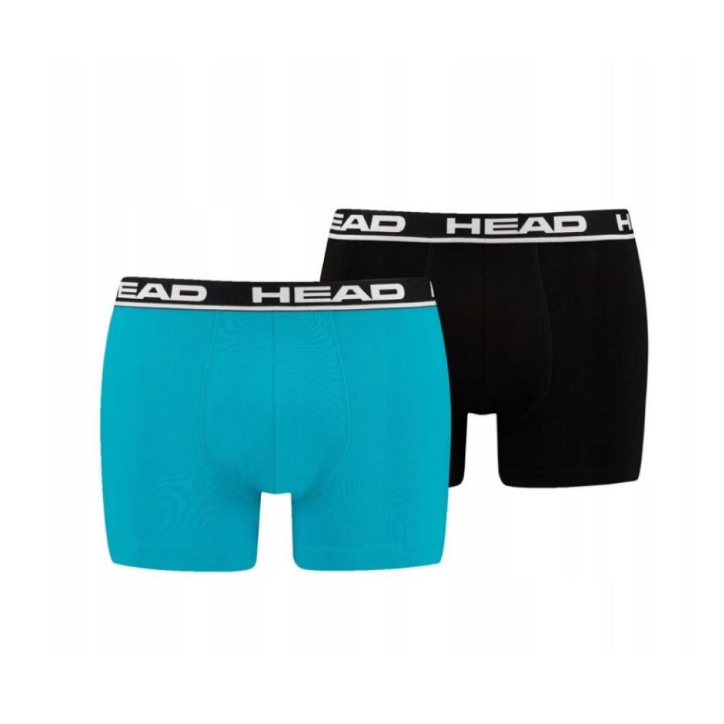 Head Bokserice, 2 para, Plave/Crne