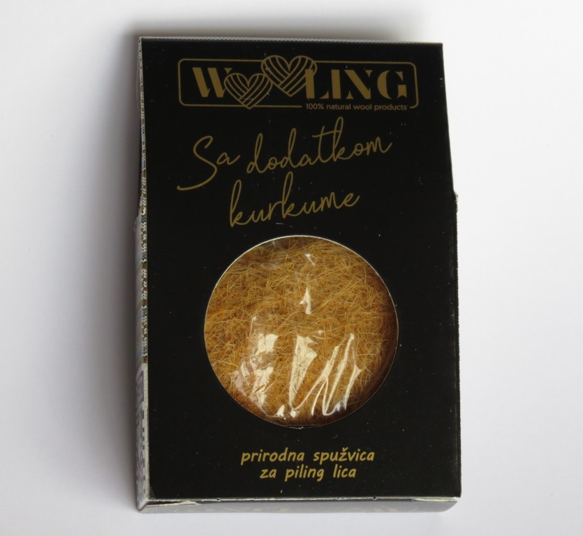 Wooling Spužvica sa dodatkom kurkume