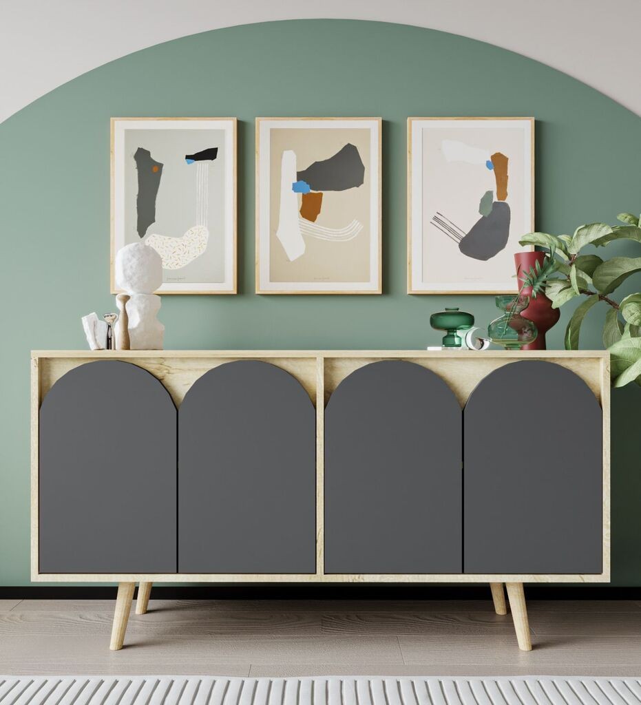 Hanah Home Komoda Venezia 150, Antracit