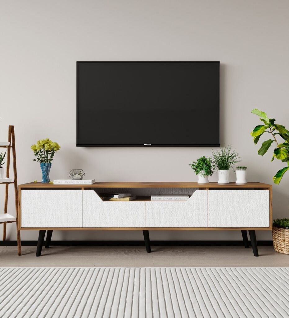 Hanah Kućna TV komoda Roma 180, bijela