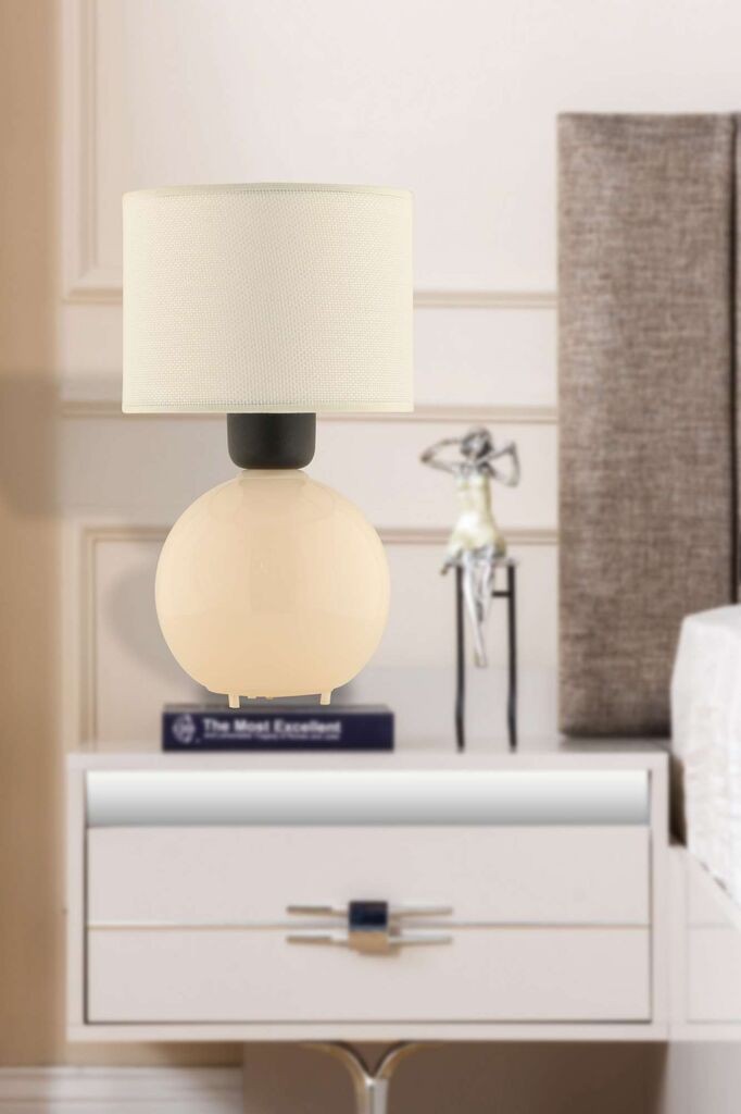 Opviq Stona lampa 64898, Bijela