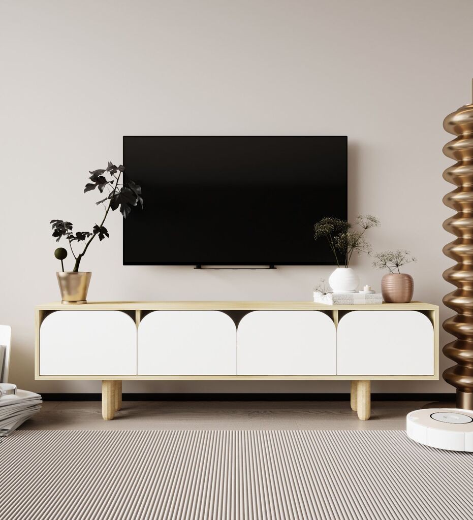 Hanah Home TV komoda Lazio, bijela