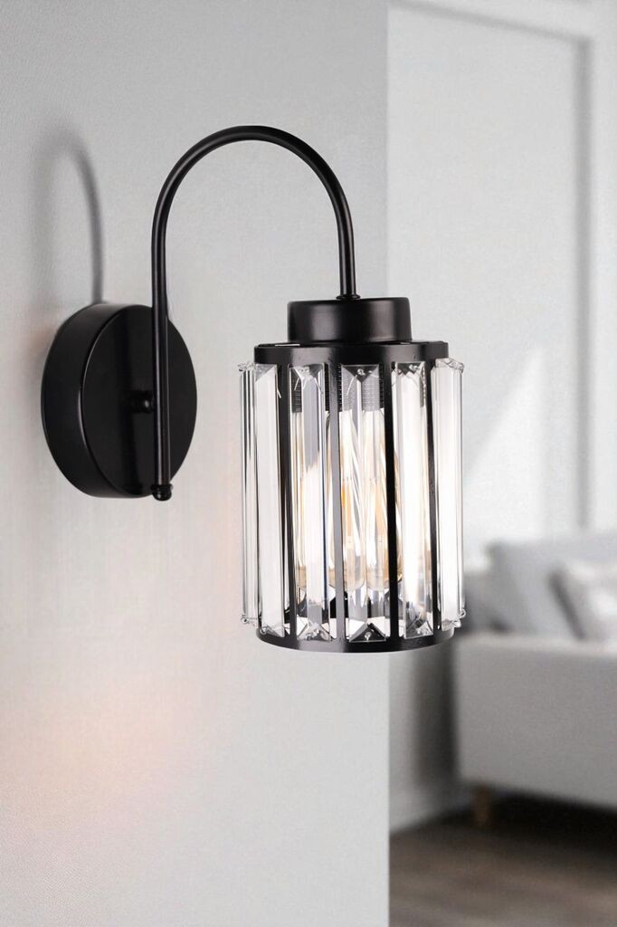 Opviq Zidna lampa 9040-1A, Crna